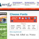 SendFont Design and Logo